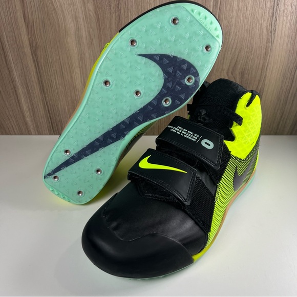 Nike Zoom Javelin Elite 3 Black Volt DV9193-001 Men’s Size 9.5 - Picture 5 of 10